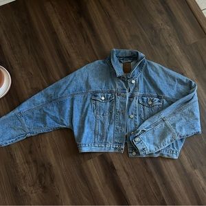 Gap Icon Cropped Jean Jacket